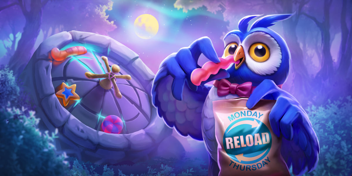 Wöchentlicher Reload-Bonus 50 Freispiele